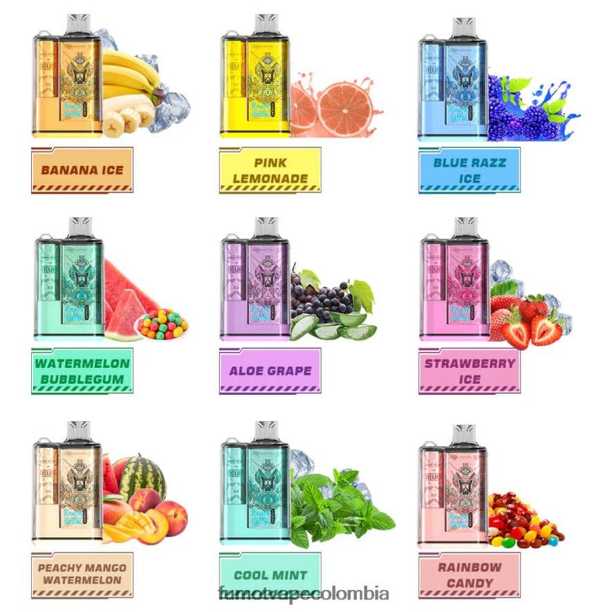 Fumot price - 1 pieza - 12000 caja de vapeo desechable 20ml mango durazno Fumot Crystal 66880J274