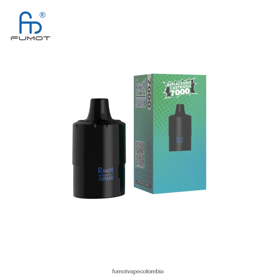 Fumot vape sabores - Cartucho de vapeo reemplazable 7000 (1 pieza) bayas mixtas Fumot Sunax 66880J490