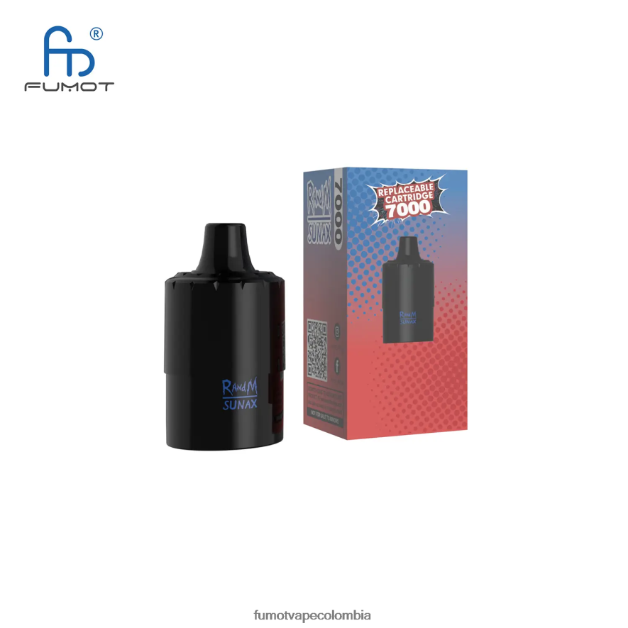 Fumot vape sabores - Cartucho de vapeo reemplazable 7000 (1 pieza) bayas mixtas Fumot Sunax 66880J490