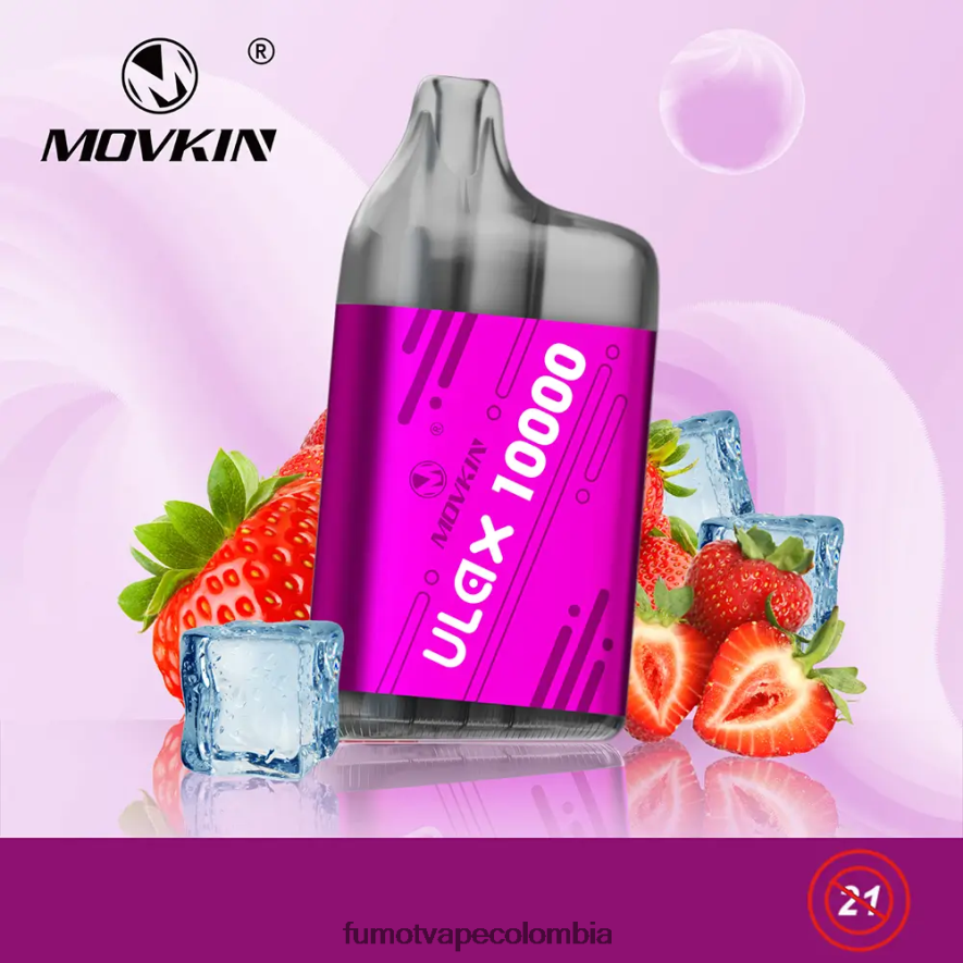Fumot factory - 10000 cápsulas de vapeo desechables - 12 ml (1 pieza) bayas mixtas Fumot Movkin Ulax 66880J311
