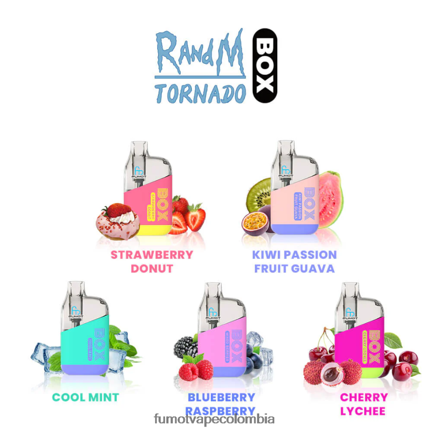Fumot review - Caja de 10000 vape pods desechables - 20 ml (1 pieza) uva fresa Fumot Tornado 66880J366