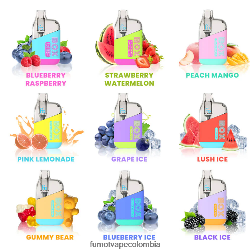Fumot vape sale - caja 10000 vape pod desechable - 20ml (1 pieza) limonada rosa Fumot Tornado 66880J352
