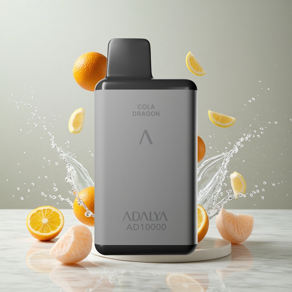Adalya AD 10000 Puffs Desechable Vape Cactus Splash Gris Espacial