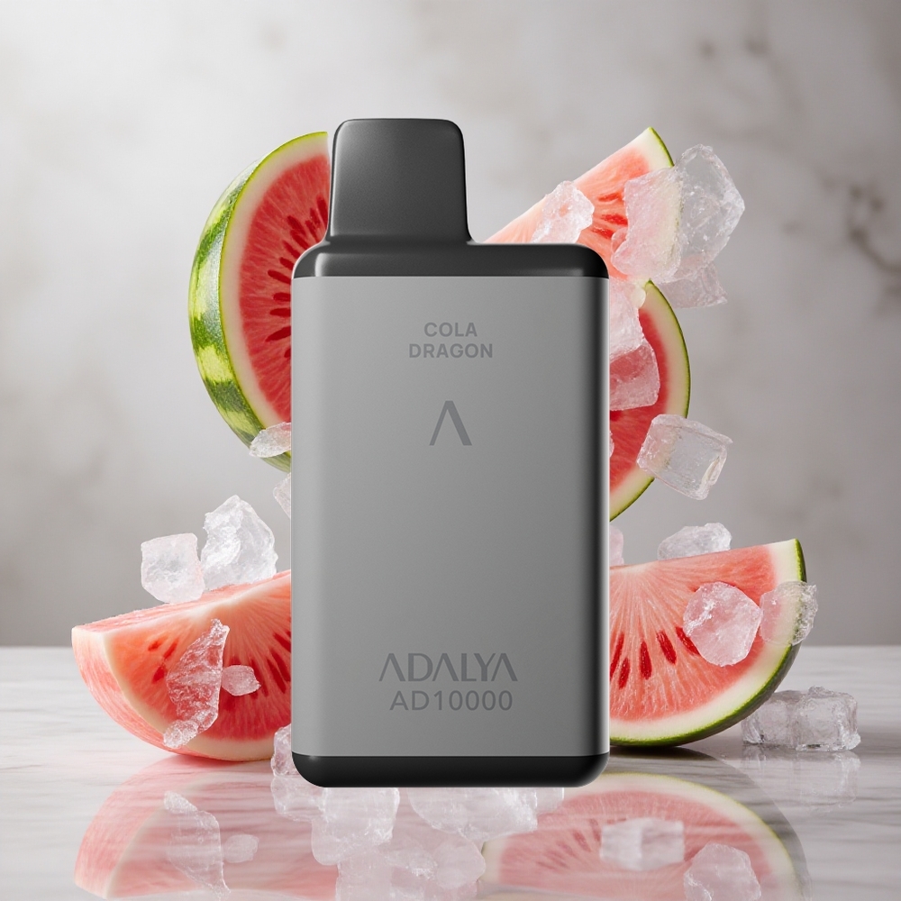 Adalya AD 10000 Puffs Desechable Vape Sandía Hielo Gris Espacial
