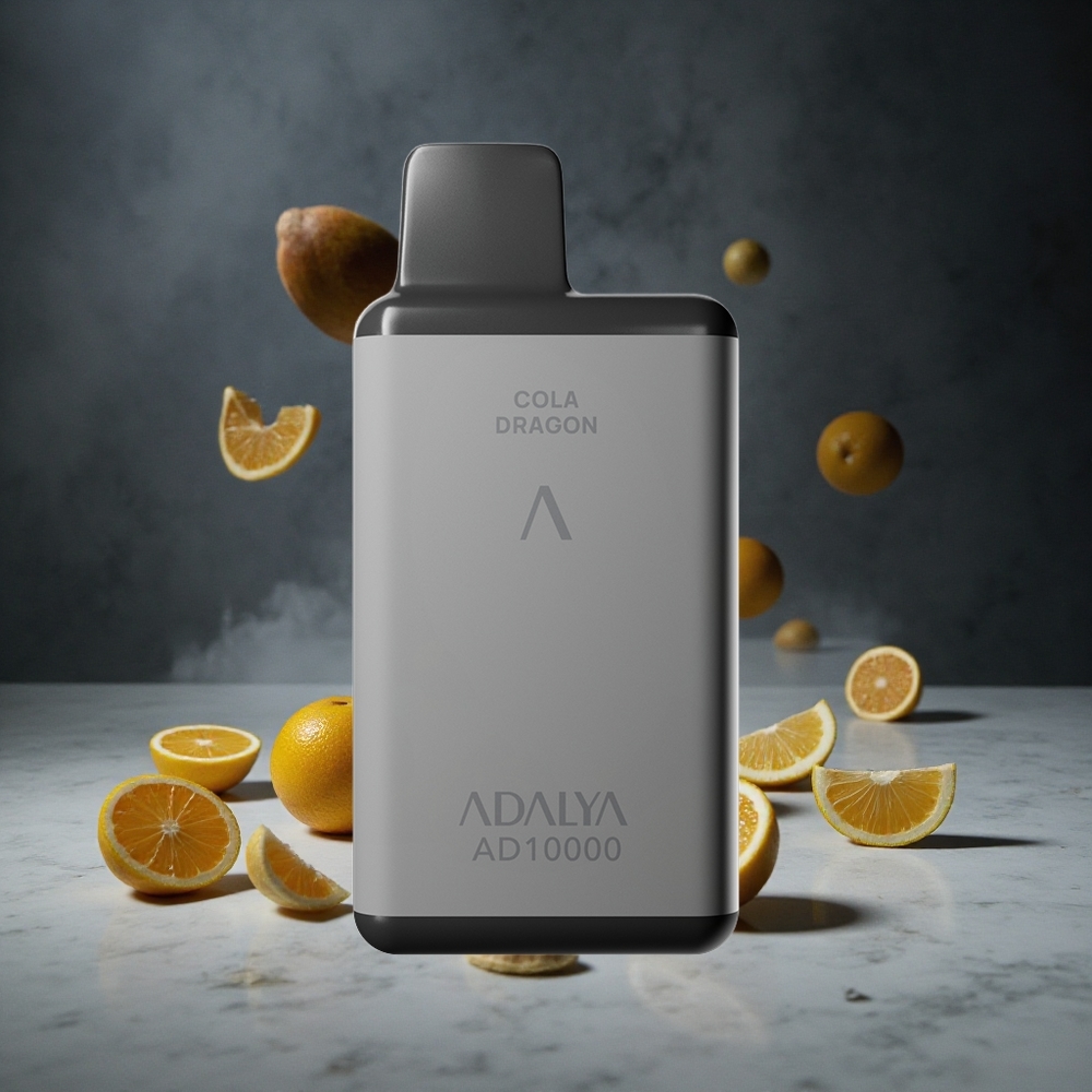 Adalya AD 10000 Puffs Vape Desechable Noche de Berlín Gris Espacio