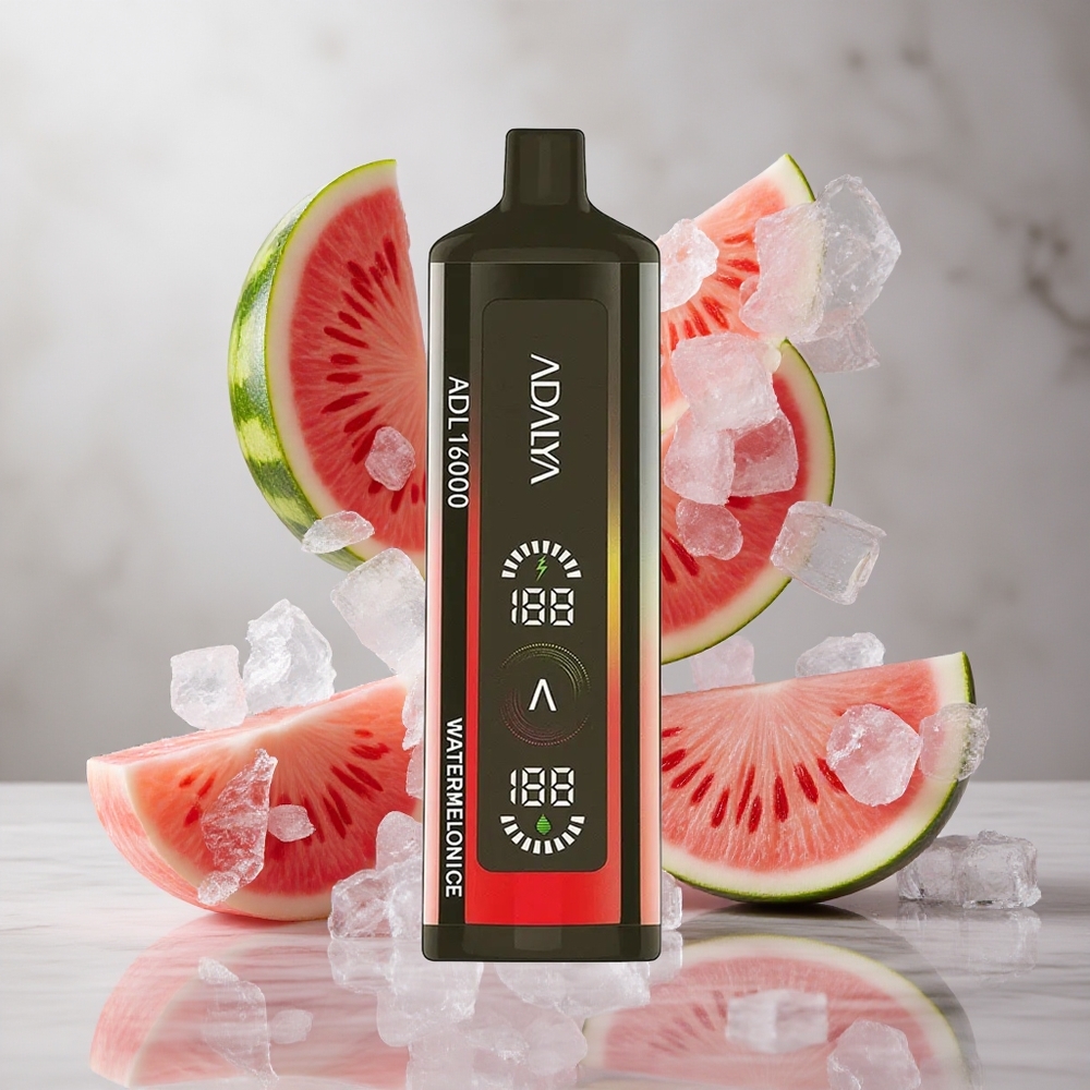 Adalya ADL 16000 PRO Puffs Desechable Vape Sandía Hielo Pantalla Digital
