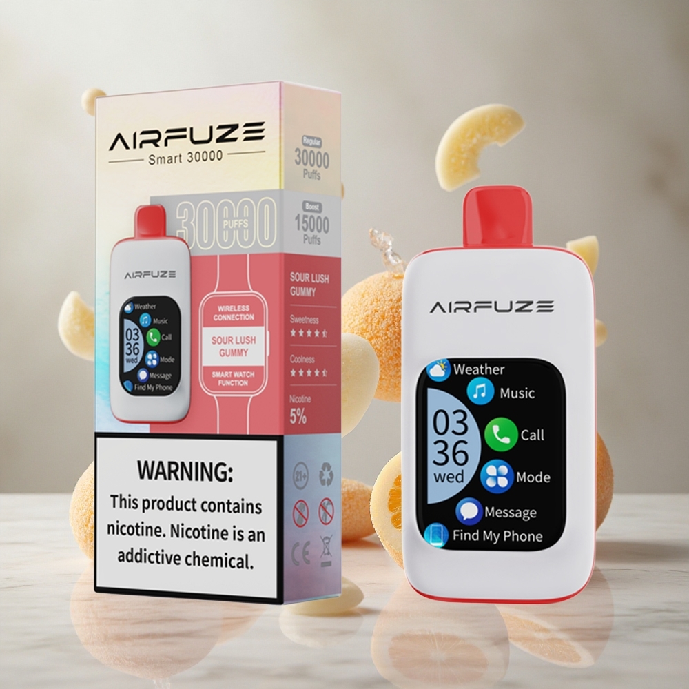 AirFuze Smart 30000 Puffs Disposable Pod Gomitas Ácidas Sour Lush