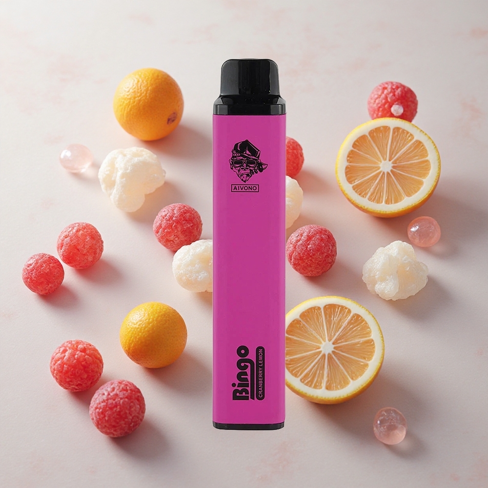 Aivono Aim Bingo 4000 Puffs Vape Desechable Arándano Limón 10mL Recargable