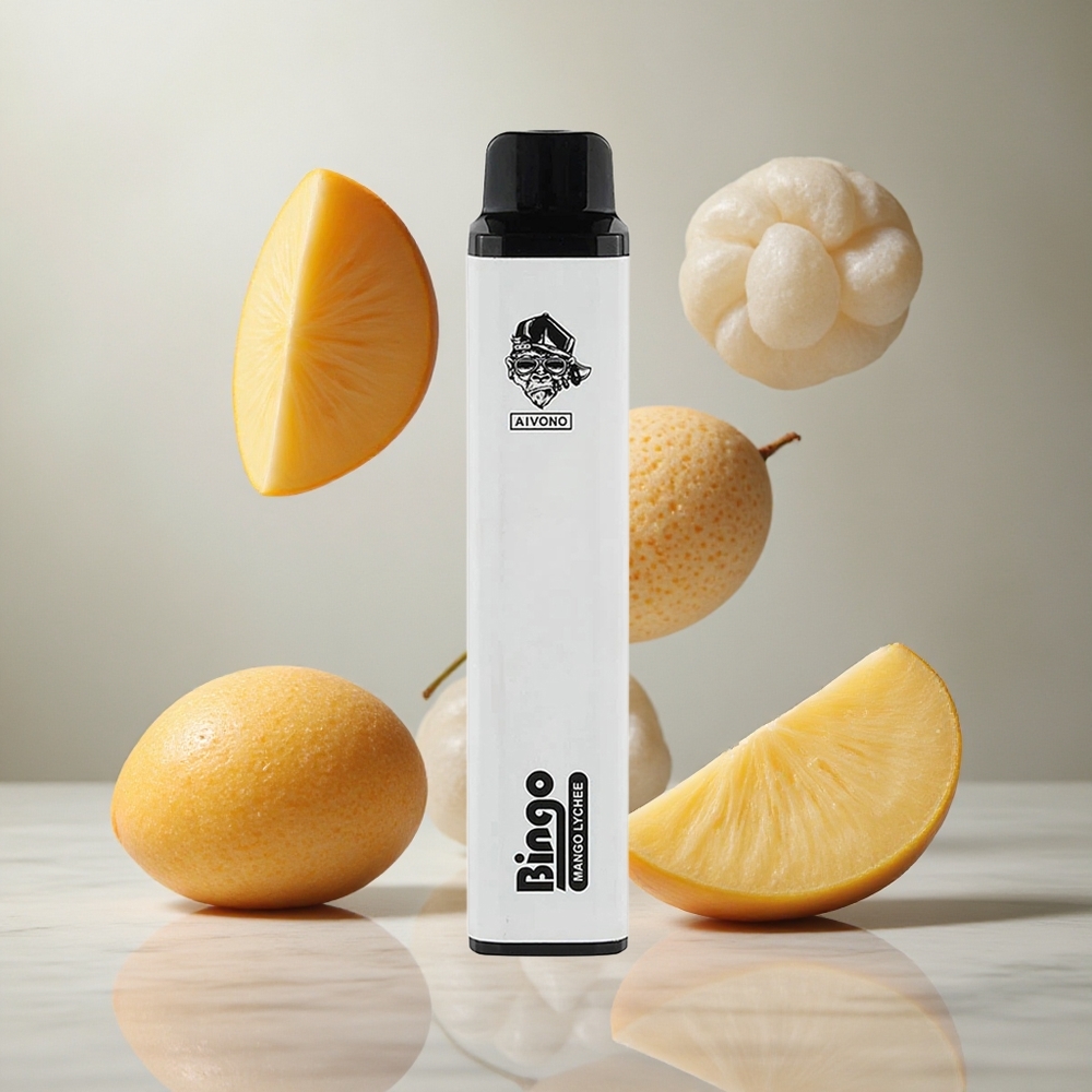 Aivono Aim Bingo 4000 Puffs Vape Mango Lychee Hasta 4000 Puffs