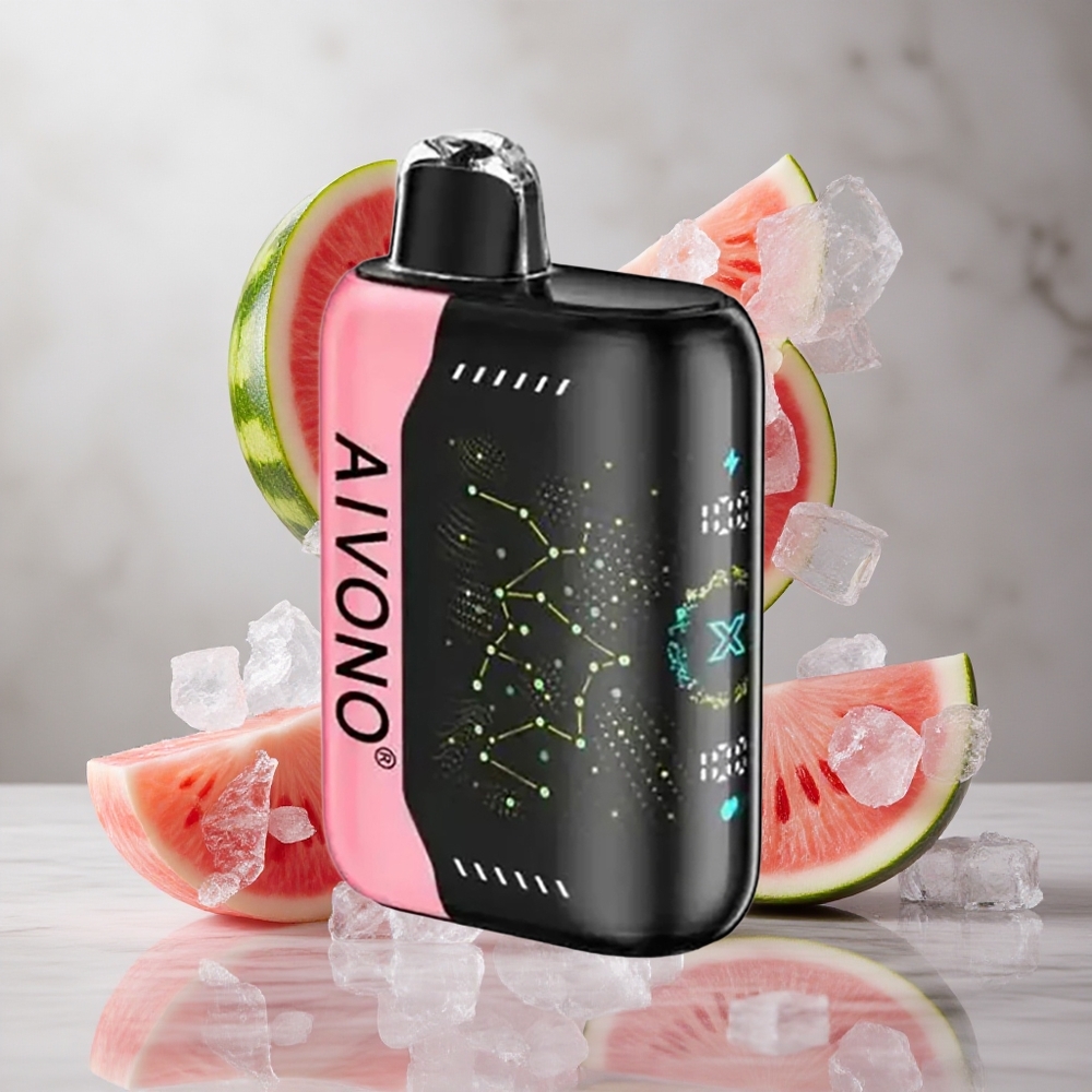 Aivono Aim Boom 25000 Puffs Vape Sandía Hielo 28ml E-Liquid Capacity