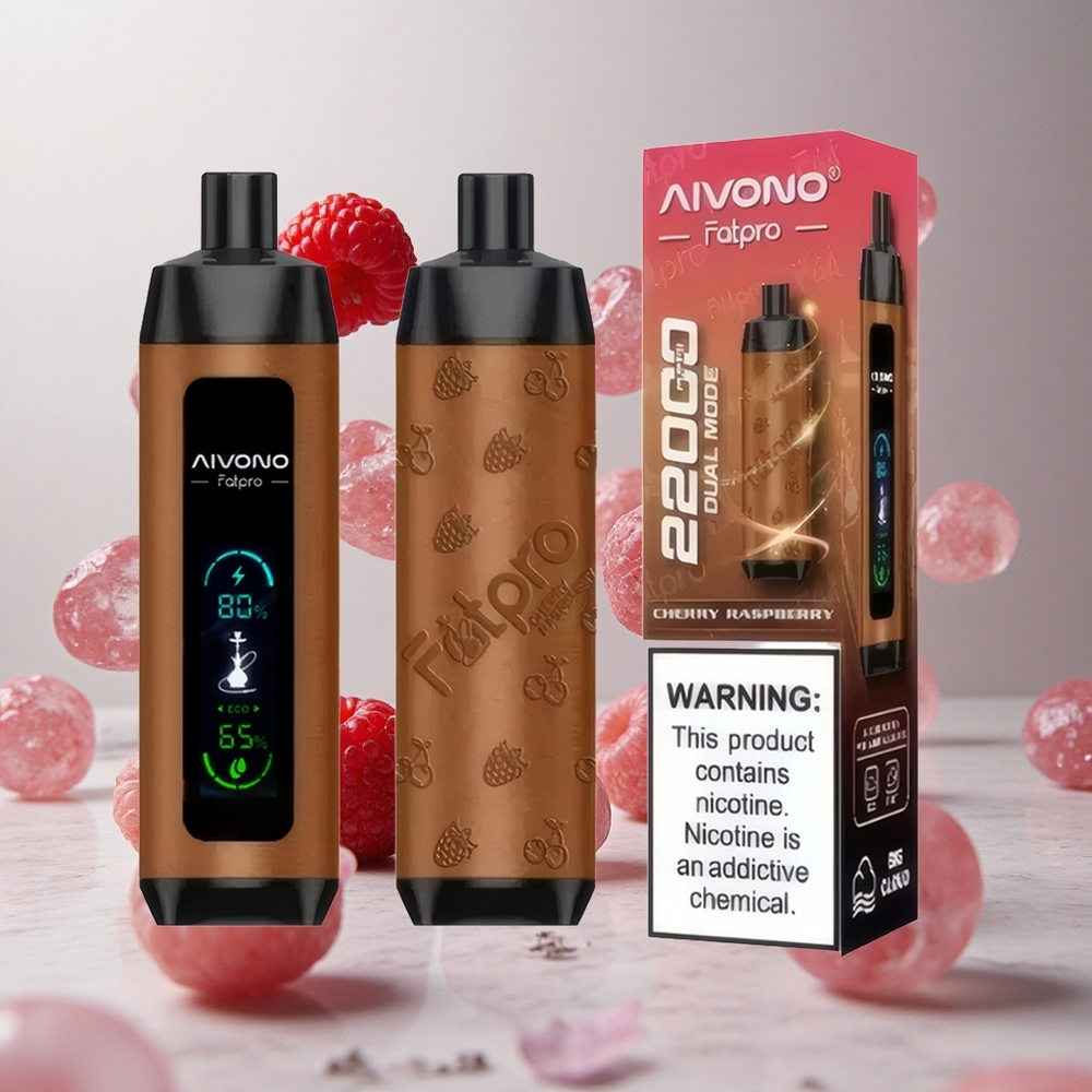 Aivono Aim Fatpro 22000 Puffs Cereza Frambuesa 28ml E-líquido