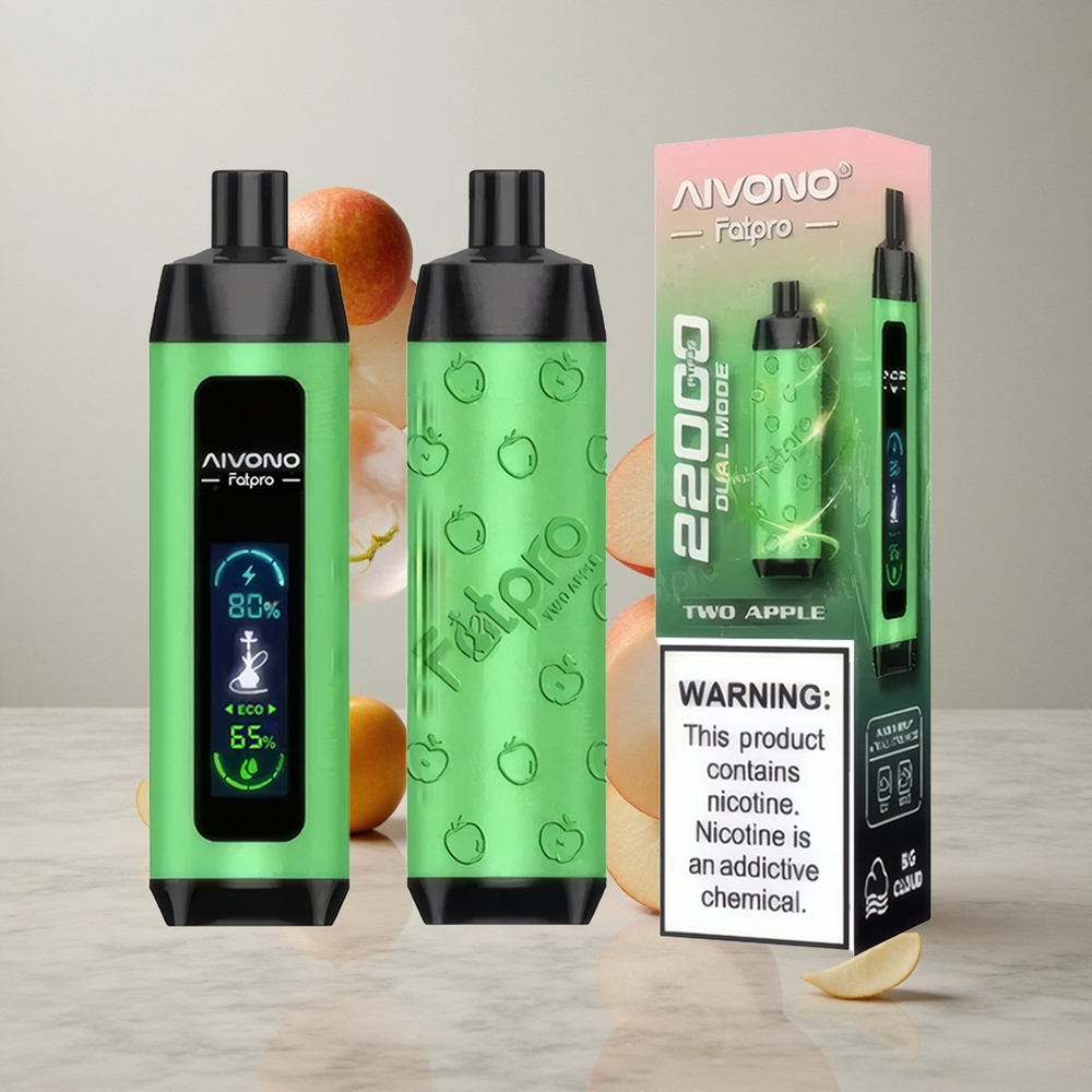 Aivono Aim Fatpro 22000 Puffs Dos Manzanas 28ml E-líquido