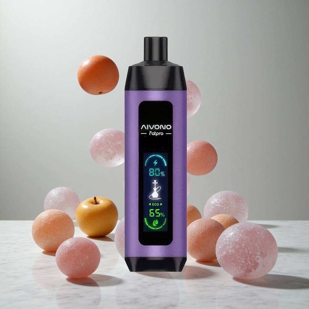 Aivono Aim Fatpro 22000 Puffs Vape Desechable Uva Menta 28ml E-líquido