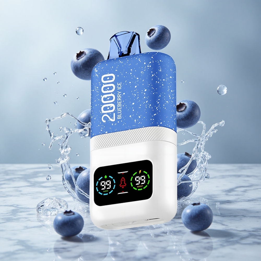 Aivono Aim Magic 20000 Puffs Vape Desechable Arándano Helado con Pantalla LCD