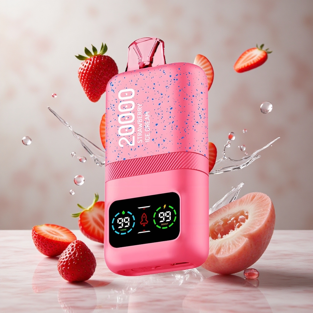 Aivono Aim Magic 20000 Puffs Vape Desechable fresa helada 26ml E-líquido