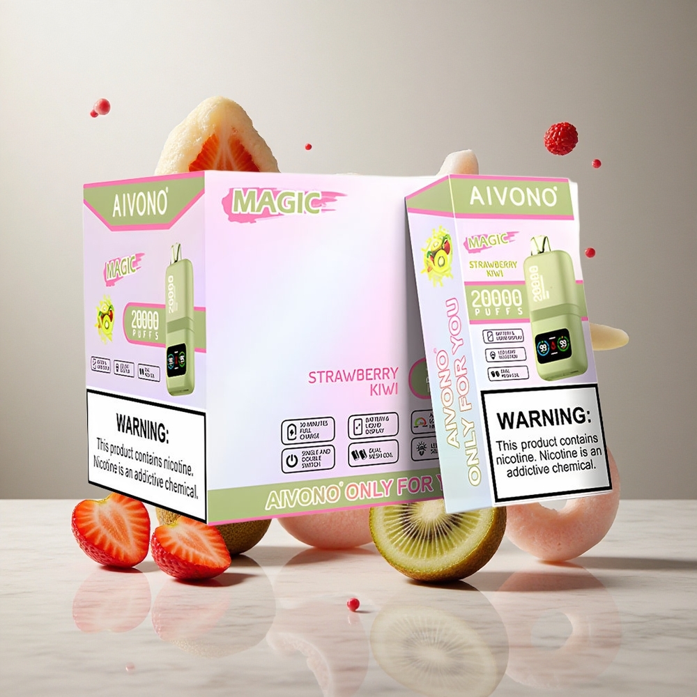 Aivono Aim Magic 20000 Puffs Vape Desechable fresa kiwi 26ml E-líquido