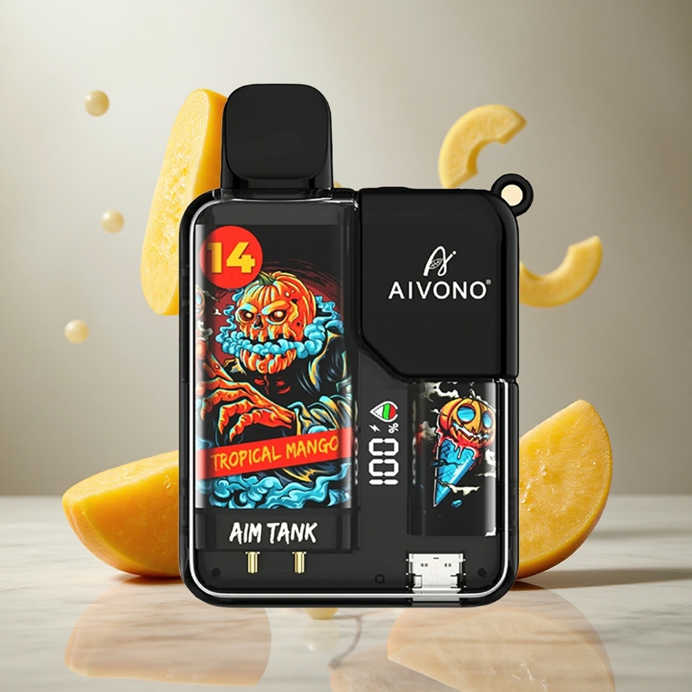 Aivono Aim Tank 9500 Puffs Vape Desechable Mango Tropical 18ml