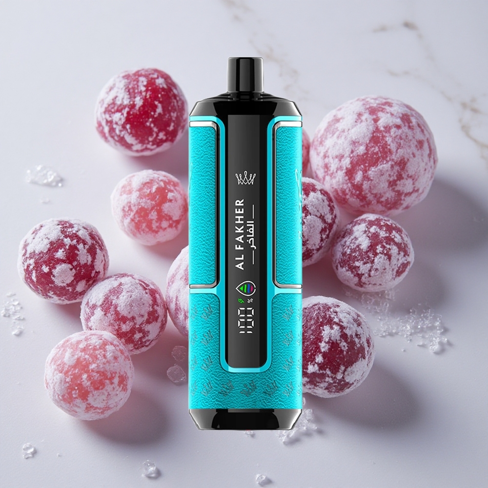 Al Fakher Crown Bar 15K Hypermax Desechable Kit de Vapeo 15.000 Puffs Blackcurrant Ice (Grosella Negra Hielo) 22ml