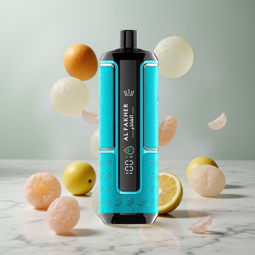 Al Fakher Crown Bar 15K Hypermax Desechable Kit de Vapeo Menta Chicle 22ml