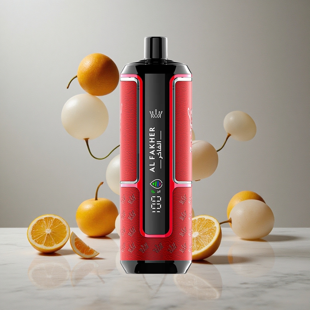 Al Fakher Crown Bar 15K Hypermax Desechable Kit de Vapeo con 22ml de Capacidad de E-Líquido