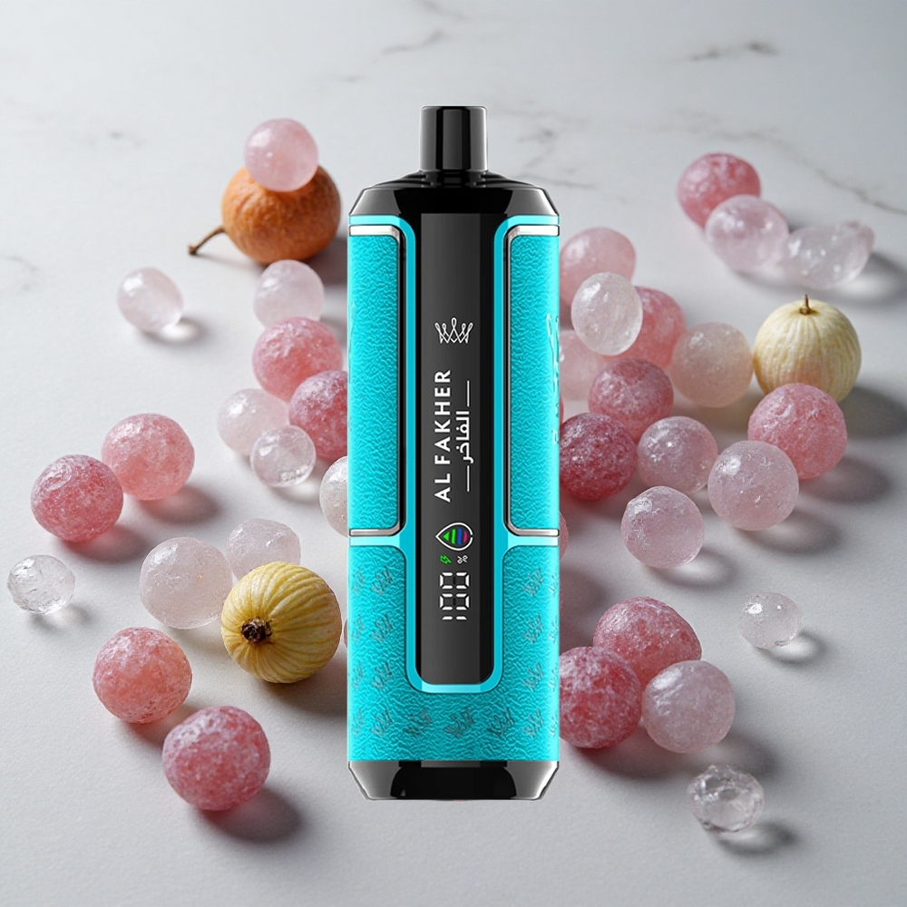 Al Fakher Crown Bar 15K Hypermax Desechable Vape Kit Grosella Negra Menta 22ml