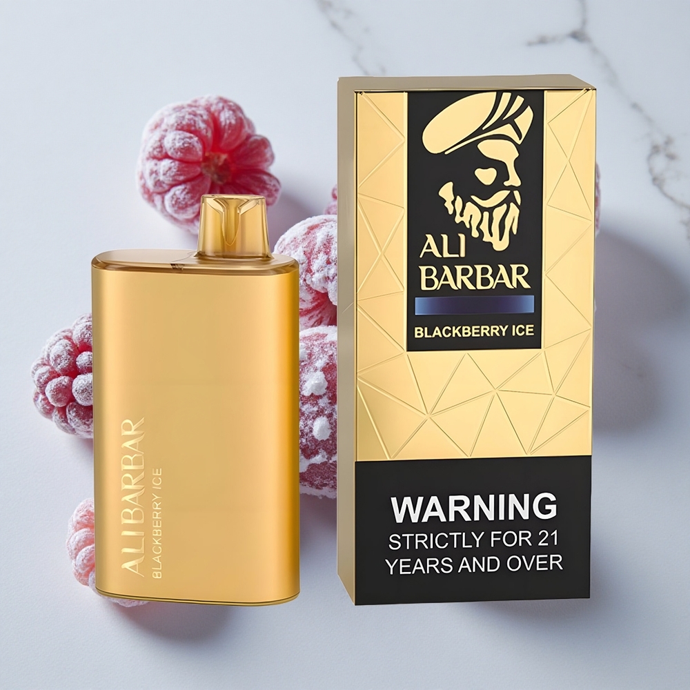 Alibarbar Rich 8000 Puffs Vape Desechable Blackberry Ice 20ml
