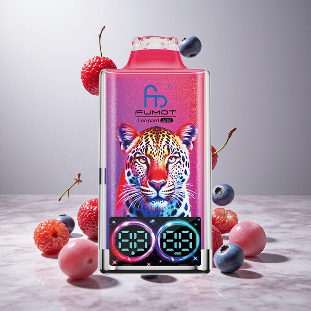 Fumot Leopard 40K Puffs Desechable Vape Arándano Azul Cereza 700mAh Batería