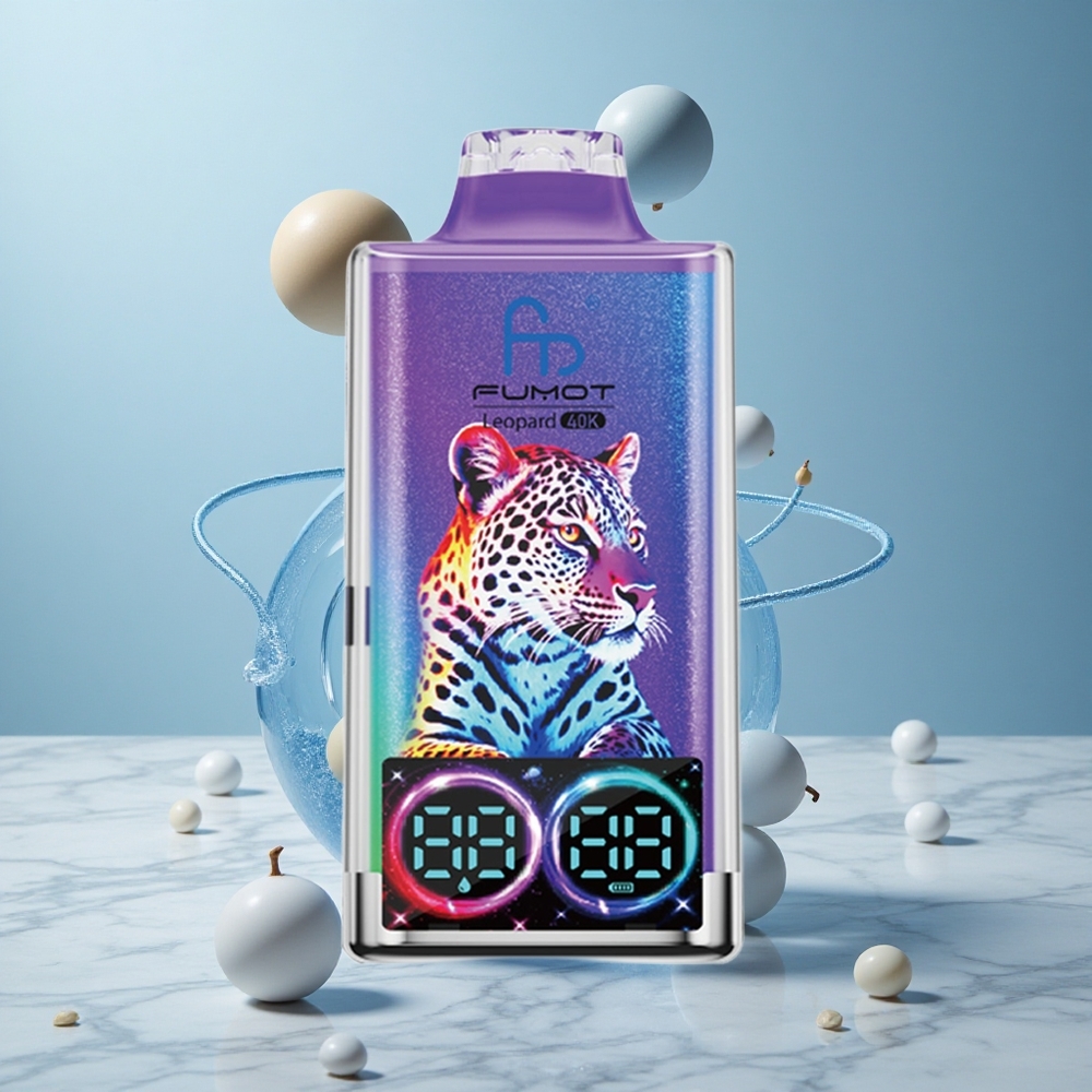Fumot Leopard 40K Puffs Vape Desechable Mr Azul con Carga Tipo-C