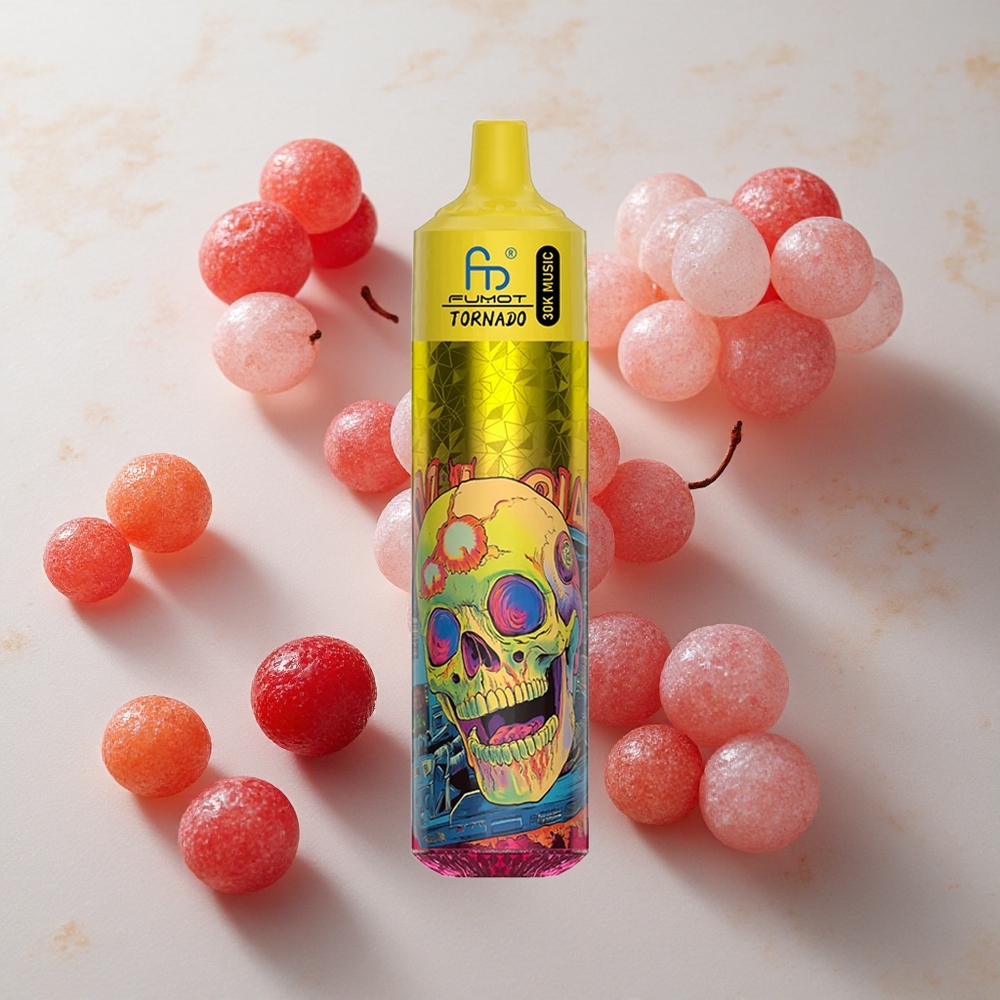 Fumot RandM Tornado 30000 Puffs Vape Desechable Cereza Cola 30mL