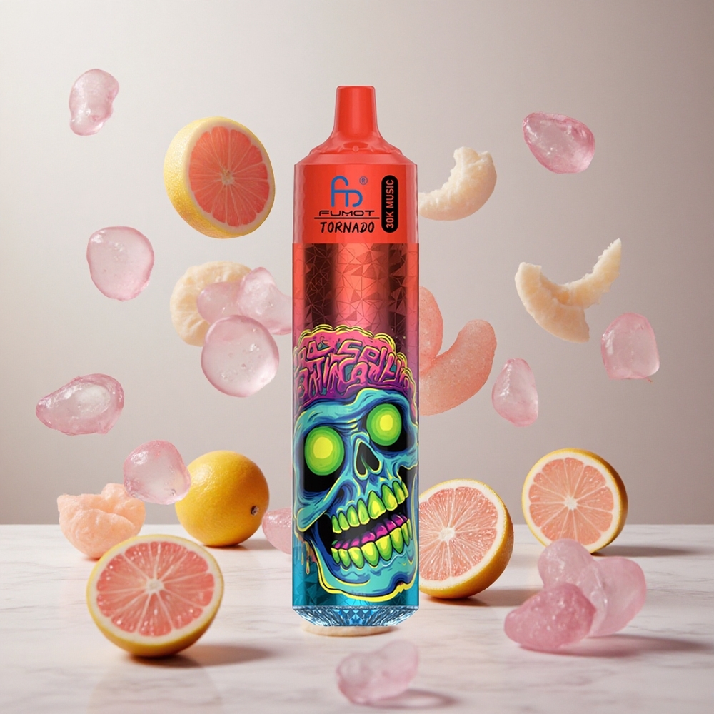 Fumot RandM Tornado 30000 Puffs Vape Limonada Rosa Capacidad de Líquido: 30mL