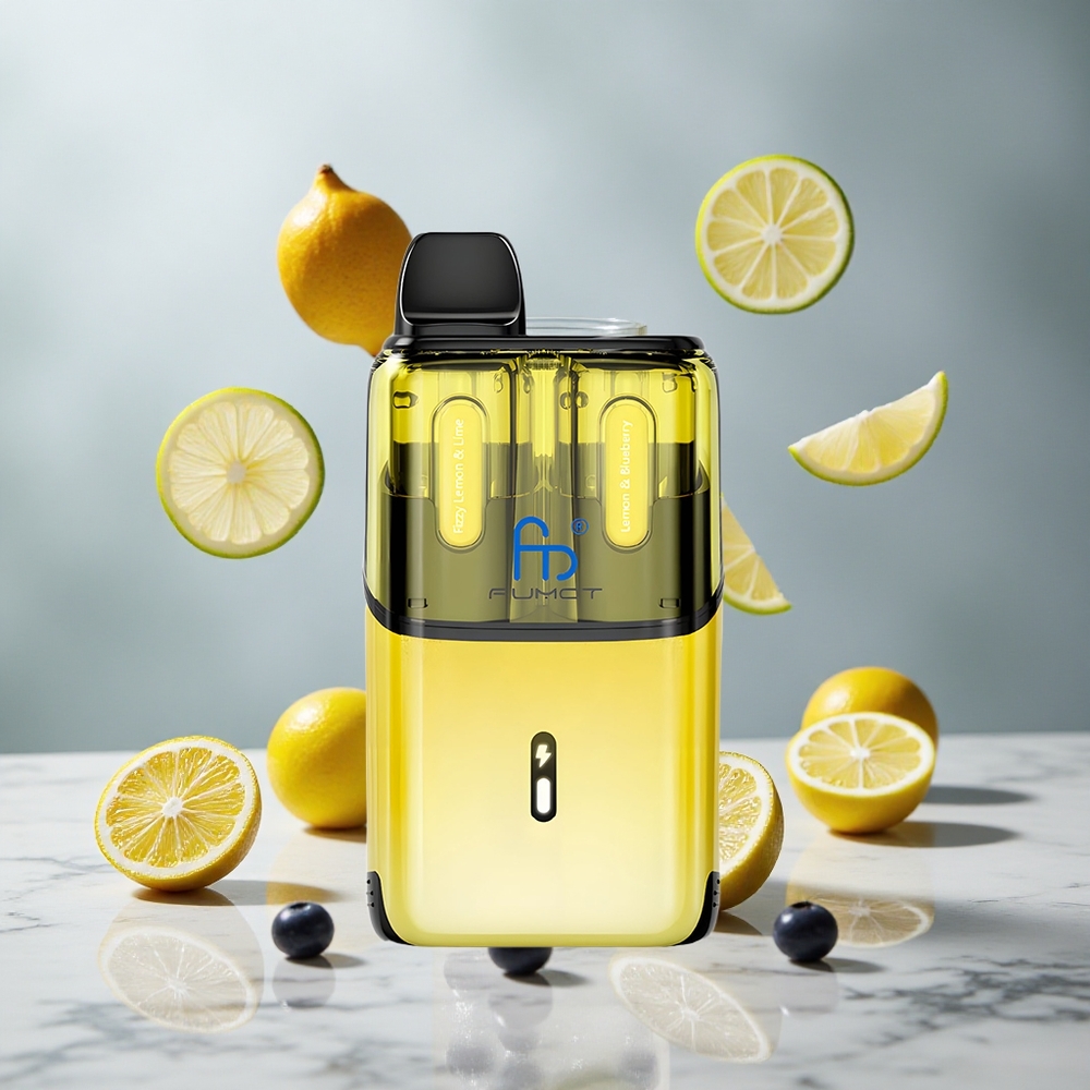 Fumot Ultra T32000 Vape Desechable 32000 Puffs Limón & Lima Efervescente y Limón & Arándano Azul