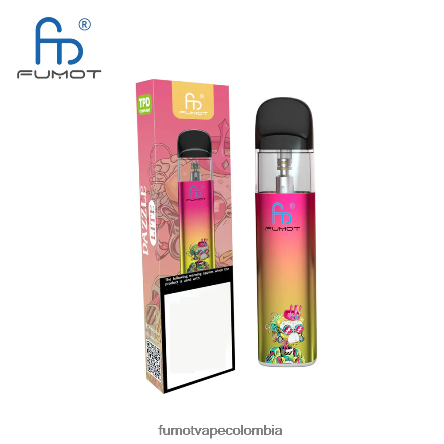 Fumot factory - kit de vapeo vacío compatible con tpd (1 pieza) verde-morado Fumot Dazzle Lite 66880J551