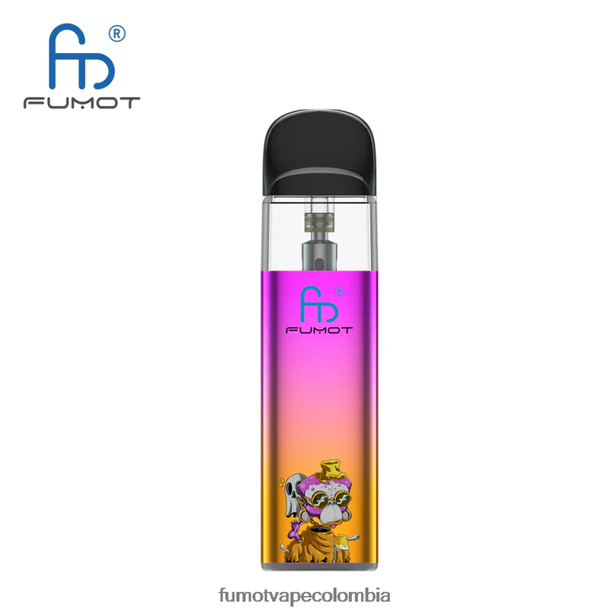 Fumot factory - kit de vapeo vacío compatible con tpd (1 pieza) verde-morado Fumot Dazzle Lite 66880J551