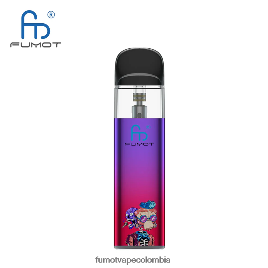 Fumot factory - kit de vapeo vacío compatible con tpd (1 pieza) verde-morado Fumot Dazzle Lite 66880J551