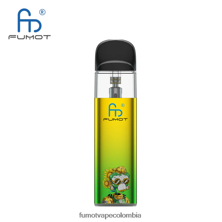 Fumot factory - kit de vapeo vacío compatible con tpd (1 pieza) verde-morado Fumot Dazzle Lite 66880J551