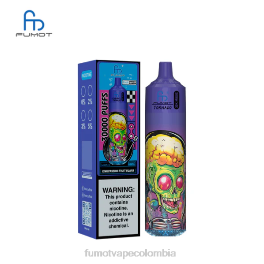 Fumot Price - Fumot Tornado Música 30K kiwi maracuyá guayaba 486H14
