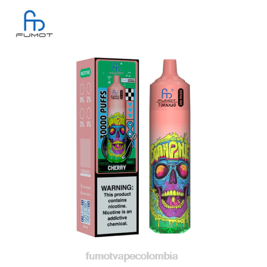 Fumot Review - Fumot Tornado Música 30K cereza 486H7