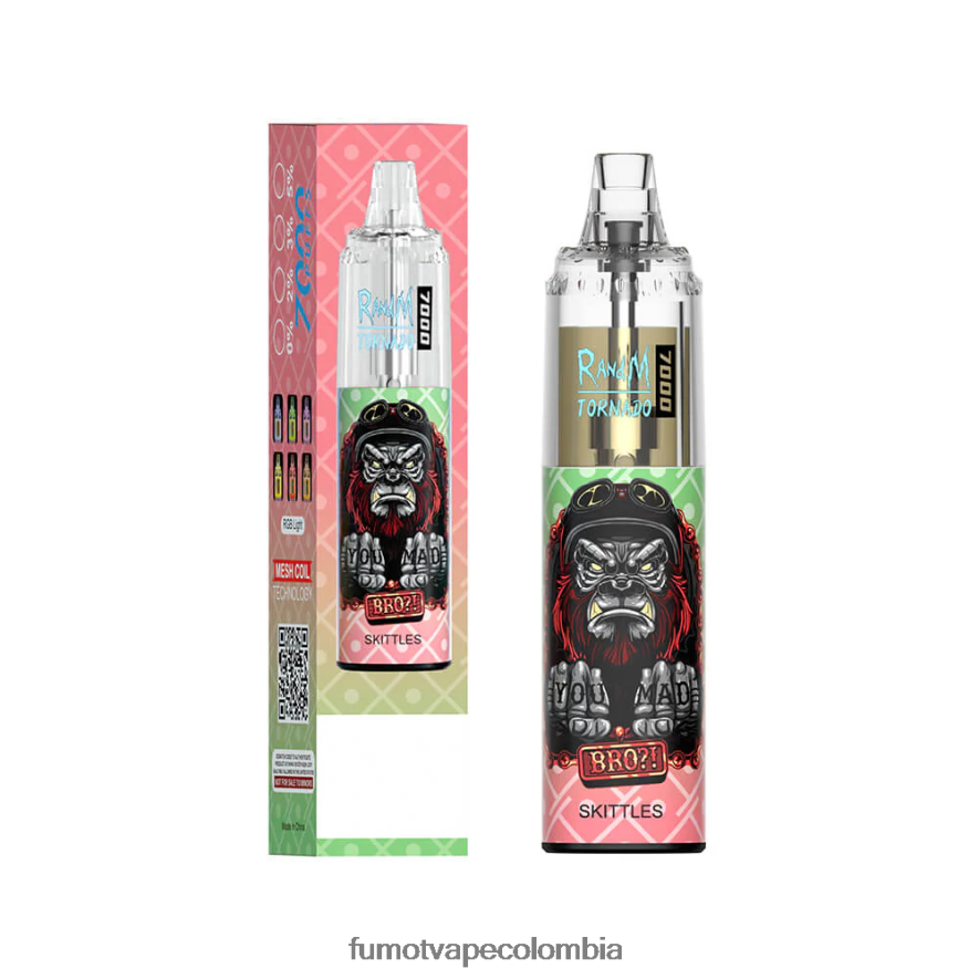 Fumot vape online shop - Pluma vaporizador desechable 7000 de 14 ml (1 pieza) vimto aplastar Fumot Tornado 66880J109