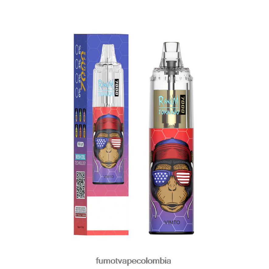 Fumot vape online shop - Pluma vaporizador desechable 7000 de 14 ml (1 pieza) vimto aplastar Fumot Tornado 66880J109